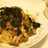 ＊納豆と秋のきのこ和風パスタバター風味＊