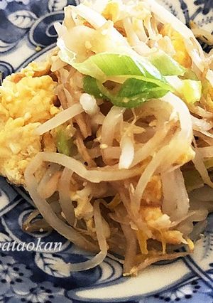 モヤシと卵の炒め物-レシピのメイン写真
