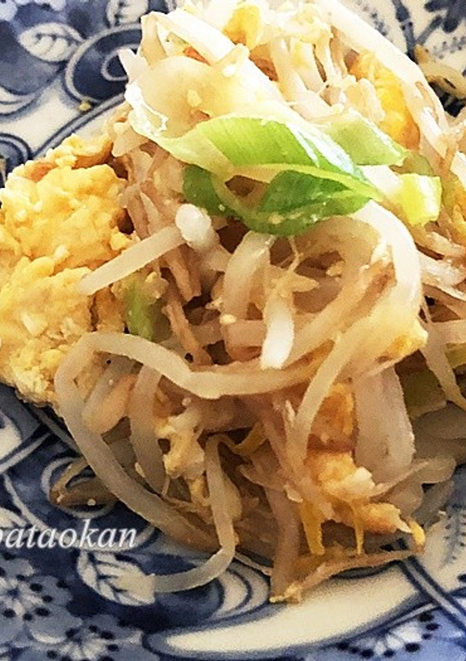 モヤシと卵の炒め物-レシピのメイン写真
