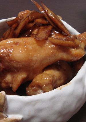 鳥ごぼう煮-レシピのメイン写真