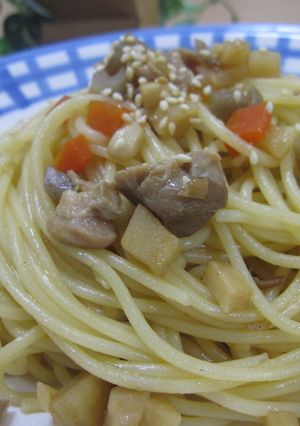 ~残った煮物ga美味しいパスタに☆~-レシピのメイン写真
