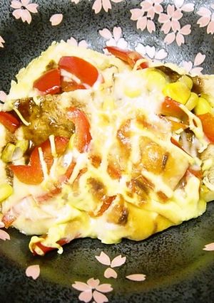 自家製✿木綿凍り豆腐のヘルシーピザ✿-レシピのメイン写真