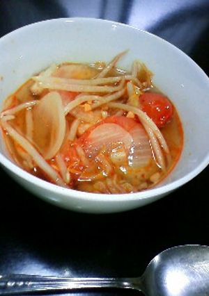 辛くないラー油のスープ-レシピのメイン写真