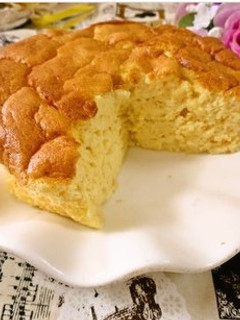 酒かすのスフレチーズケーキ風-レシピのメイン写真