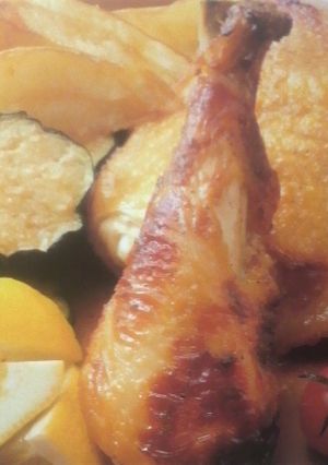 タンドリーチキン♪骨付きもも肉で-レシピのメイン写真