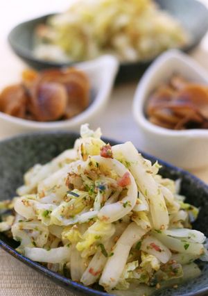 白菜の香味あえ-レシピのメイン写真