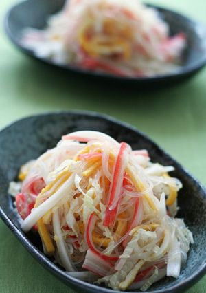 冬を味わう春雨サラダ-レシピのメイン写真