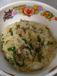 子供も父ちゃんも満足!簡単焼き混ぜご飯-レシピのメイン写真