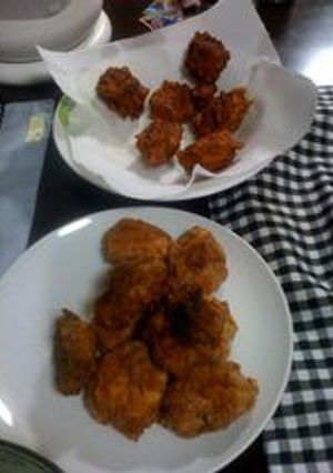 超簡単ふわふわ！男の豆腐チキンナゲット！-レシピのメイン写真