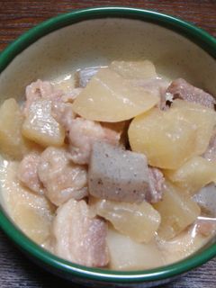 簡単どて焼き(牛すじ煮込み)-レシピのメイン写真