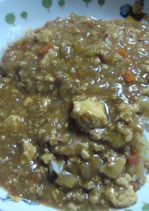 豆腐カレー-レシピのメイン写真