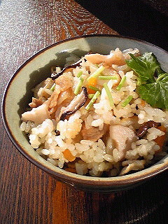 こくうまっ☆干し椎茸と豚肉の炊き込みご飯-レシピのメイン写真
