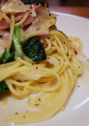 ミルク・パスタ-レシピのメイン写真