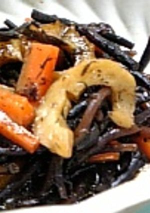 ひじきとちくわの煮物-レシピのメイン写真