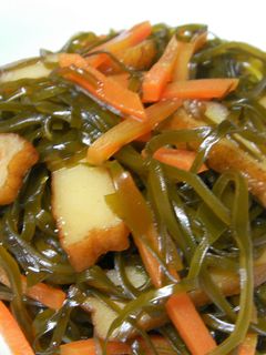 切昆布とさつま揚げの煮物-レシピのメイン写真