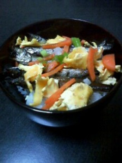 ししゃもの蒲焼丼-レシピのメイン写真