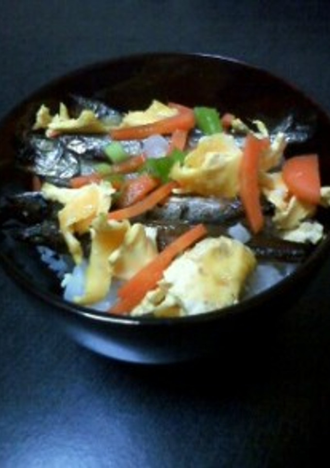 ししゃもの蒲焼丼-レシピのメイン写真