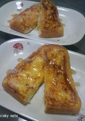 おいしい＊早い＊フレンチトースト-レシピのメイン写真