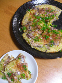 キャベツとオイルサーディンの山芋焼き-レシピのメイン写真