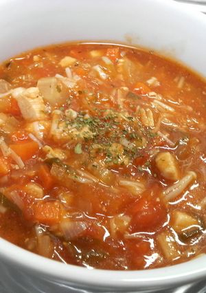 ヘルシー♪野菜たっぷりスープ-レシピのメイン写真