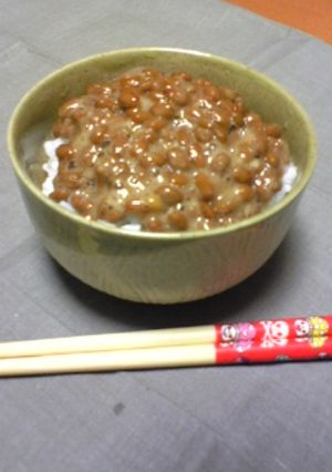 朝ごはんに！栄養満点納豆みそ！-レシピのメイン写真