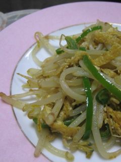 節約レシピ♪もやしと油揚げのカレー炒め-レシピのメイン写真