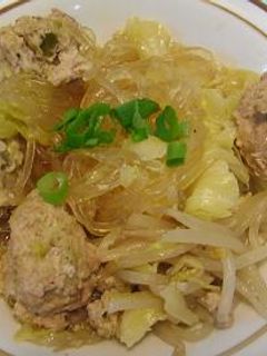 生姜たっぷり肉団子とキャベツの煮物-レシピのメイン写真
