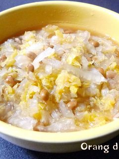 白菜と納豆のくたくた煮-レシピのメイン写真