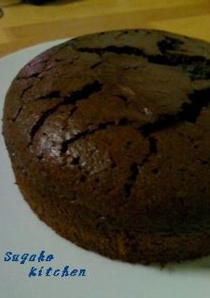 しゅわわん…♪とろける濃厚ショコラケーキ-レシピのメイン写真