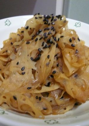 レンコンのキンピラ-レシピのメイン写真