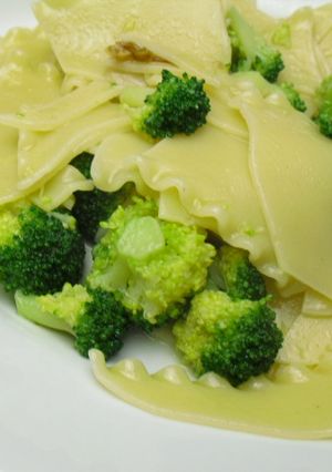 平麺のペペロンチーノ-レシピのメイン写真