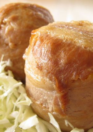 トースターで作る肉巻きおにぎり。-レシピのメイン写真