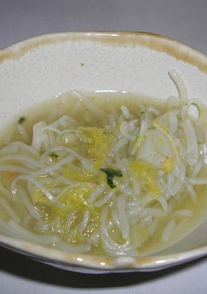 離乳食後期　白菜と糸こんにゃくの餡煮☆-レシピのメイン写真