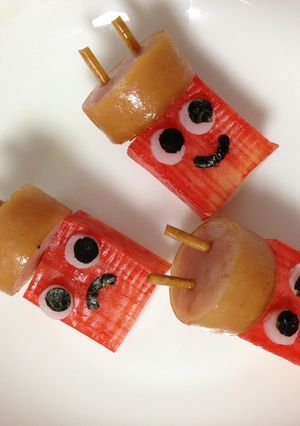 節分に♪　赤鬼 ＜キャラ弁＞-レシピのメイン写真
