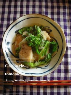*ブリと菜の花のみぞれ煮*-レシピのメイン写真