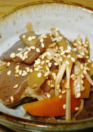 野菜たっぷり金平ごぼう-レシピのメイン写真