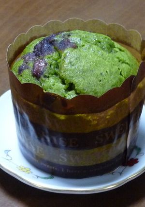 ホットケーキミックスで宇治金時マフィン-レシピのメイン写真