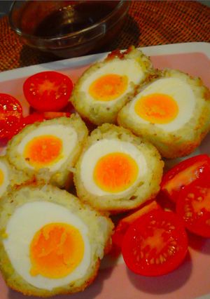 ポテ玉コロッケ-レシピのメイン写真