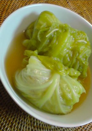 冷凍豆腐でロールキャベツ-レシピのメイン写真