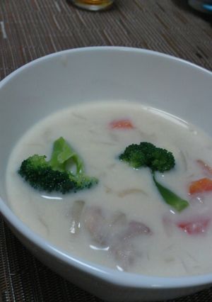 簡単！お餅でホワイトソース☆小麦粉なし-レシピのメイン写真