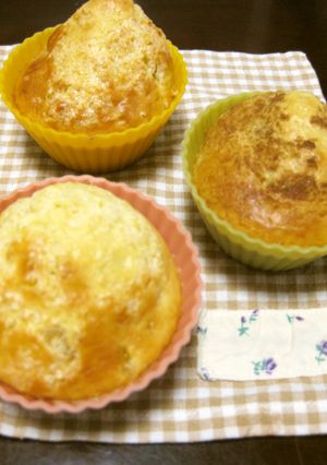 ノンオイル♪カラメルバナナマフィン-レシピのメイン写真