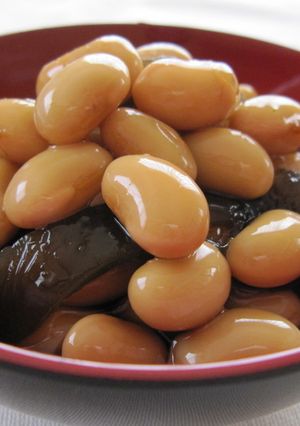 大豆と昆布の煮物♬　あまじょっぱい味☆-レシピのメイン写真