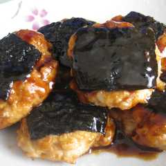 辛子醤油の照り焼き鶏つくね-レシピのメイン写真