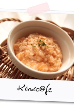 【離乳食　中期】ツナと人参のリゾット-レシピのメイン写真