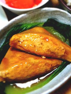 高野豆腐の鶏ひき肉詰め-レシピのメイン写真