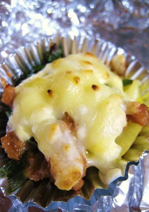 お弁当に♥じゃが芋de照り焼きそぼろピザ-レシピのメイン写真