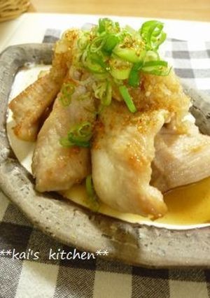 おつまみに✿豚トロ焼き～おろしポン酢で～-レシピのメイン写真