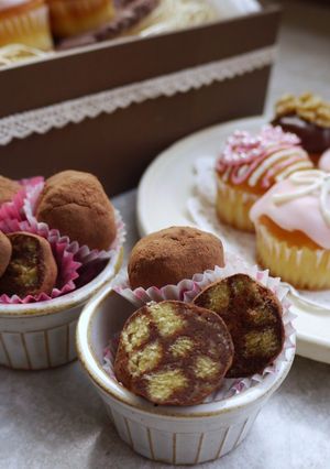 簡単♡♥ケーキｄｅトリュフ-レシピのメイン写真