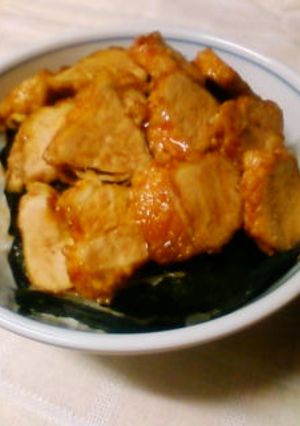 甘辛たれでごはんがすすむ♪とりめし-レシピのメイン写真