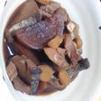 余った刺身と大根の煮物
